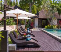 Villa Bunga Pangi, terrasse de la piscine